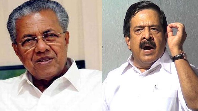 ramesh chennithala pinarayi vijayan