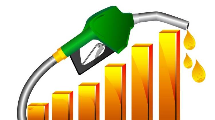 Diesel prices rise