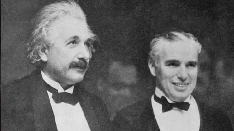 Albert Einstein Charlie Chaplin