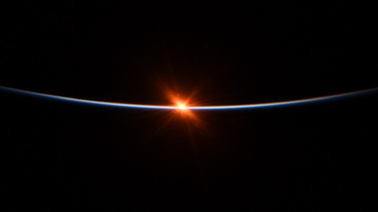 Sunrise From Space images