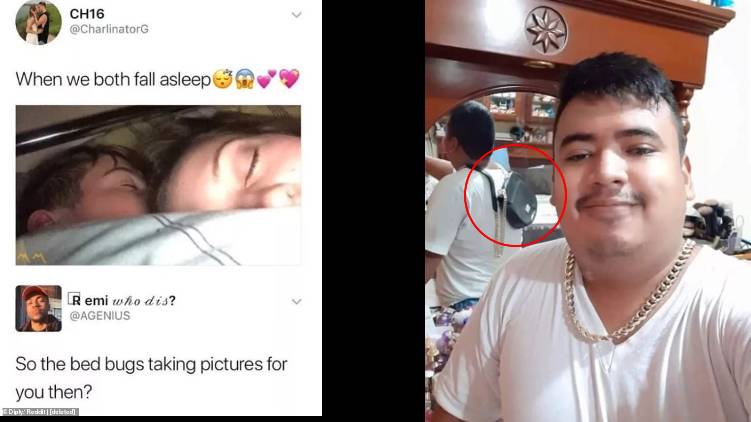 social media photos lying online