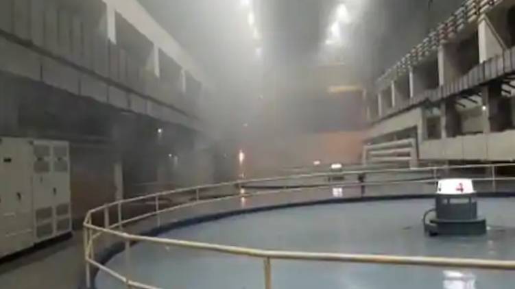Fire at Srisailam power station in Telangana