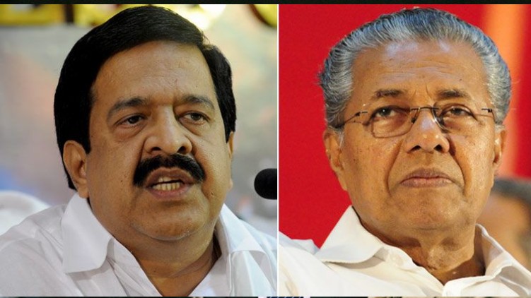 ramesh chennithala pinarayi vijayan