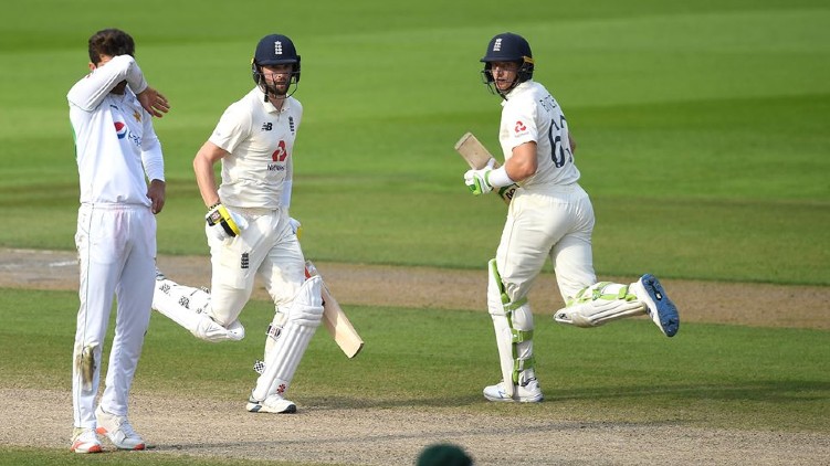 england won against pakistan