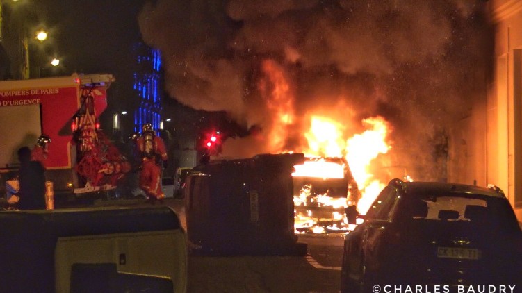 Riots Paris PSG Loss