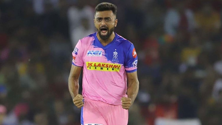 Jaydev Unadkat Rajasthan Royals