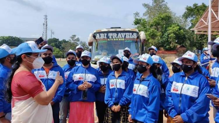covid brigade set out to kasargod