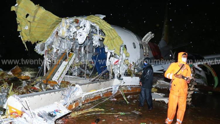 karipur airport disaster one passenger got covid