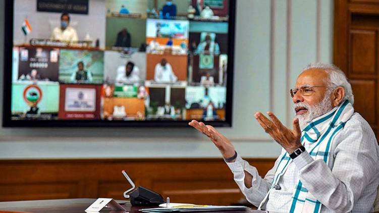 pm meet with 6 state cm today
