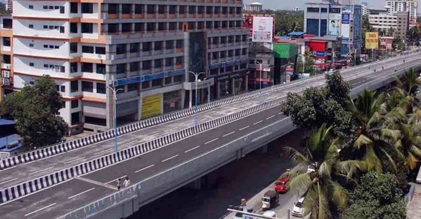 palarivattom over bridge DMRC builds for free