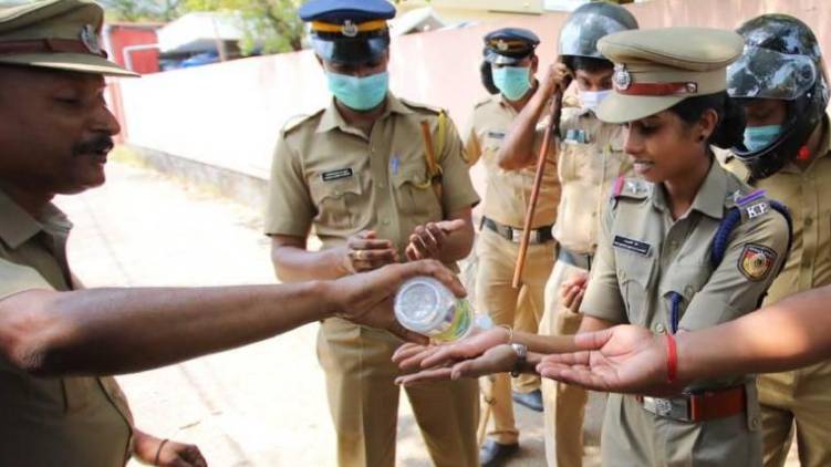 police covid