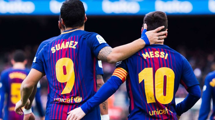 Messi Barcelona Luis Suarez