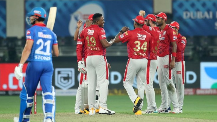 dc kxip first innings
