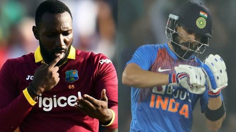 Kesrick Williams Virat Kohli