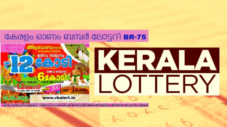 kerala lottery results 2020