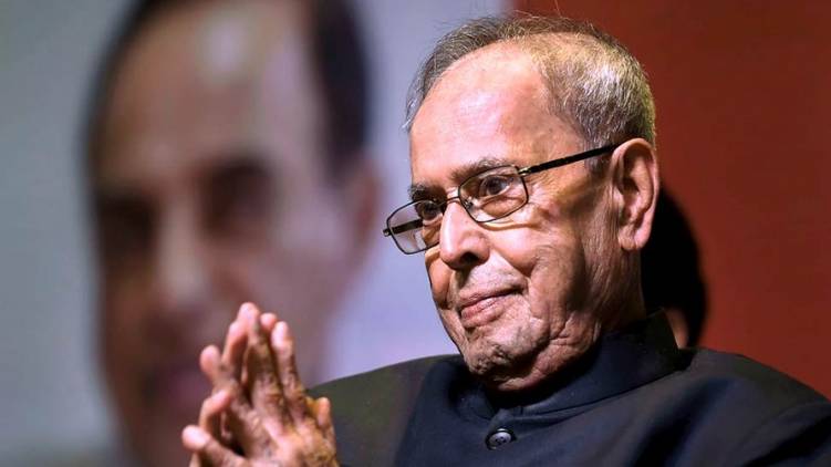 pranab mukherjee cremation today