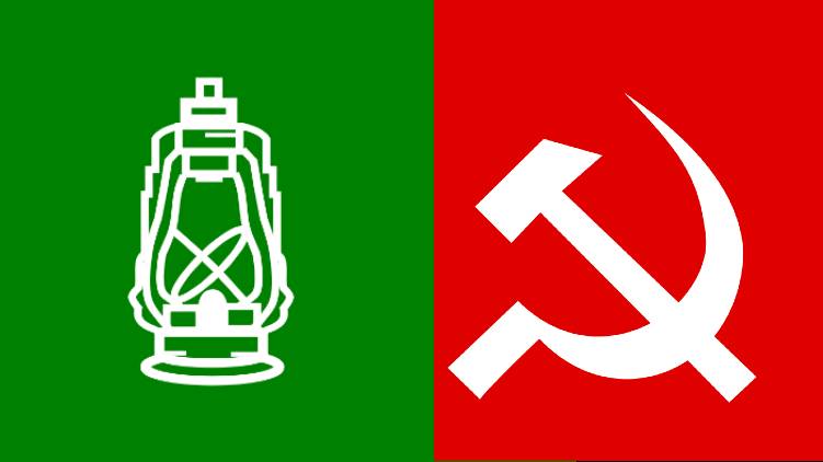 RJD seat share with cpim