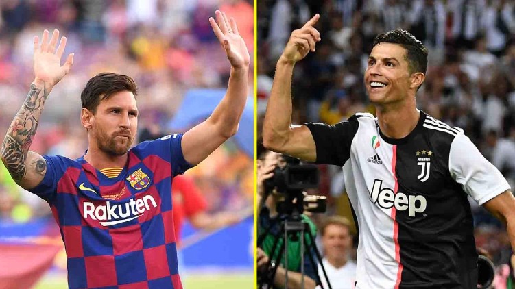 Champions League Messi Ronaldo