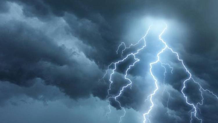 Chance of thunderstorms in the state