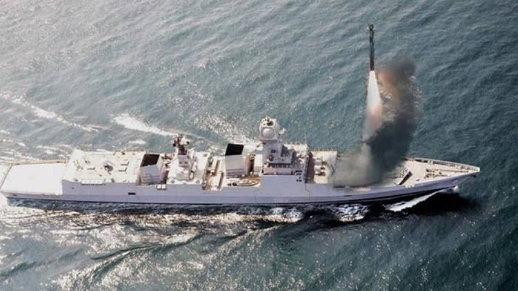brahmos from warship