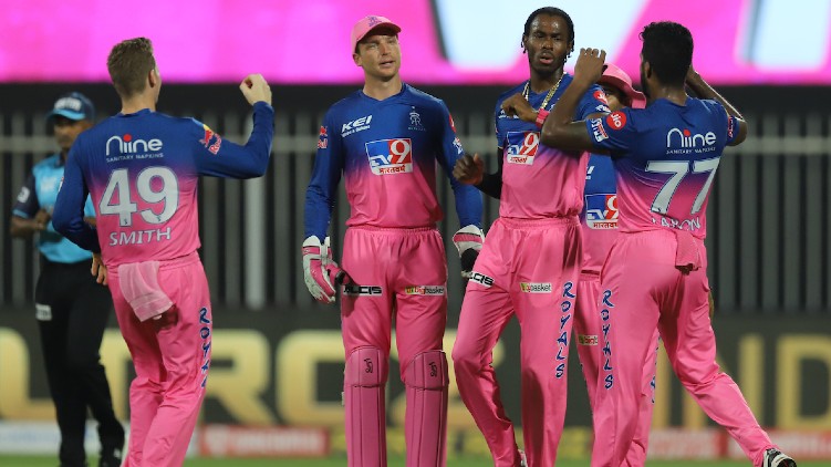 rr dc ipl innings