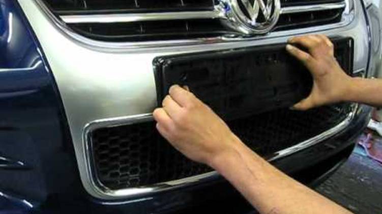 number plate
