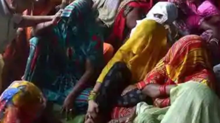 detained in home says hathras rape victim family
