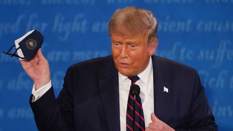 donald trump covid negative