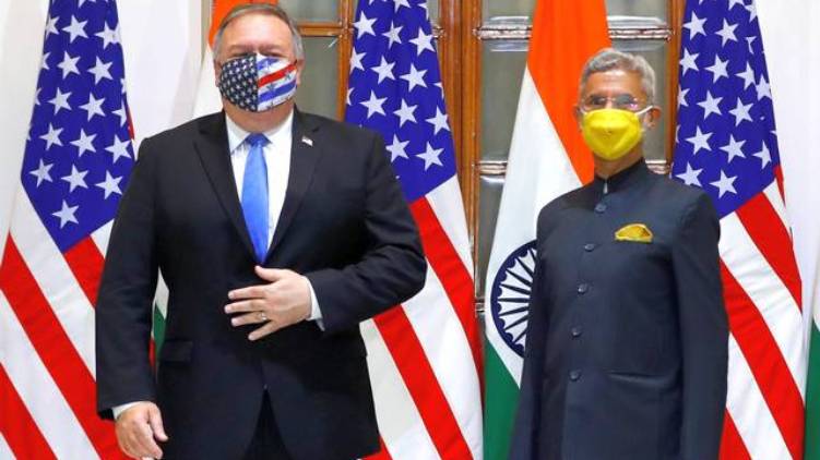 india america two plus two meeting today