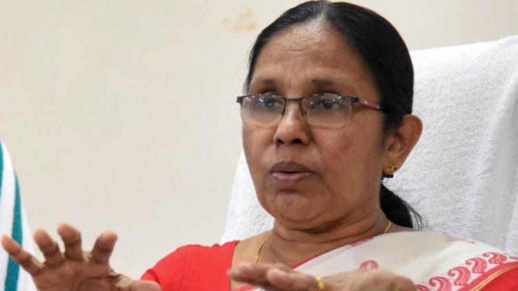 kk shailaja on kalamassery medical college issue