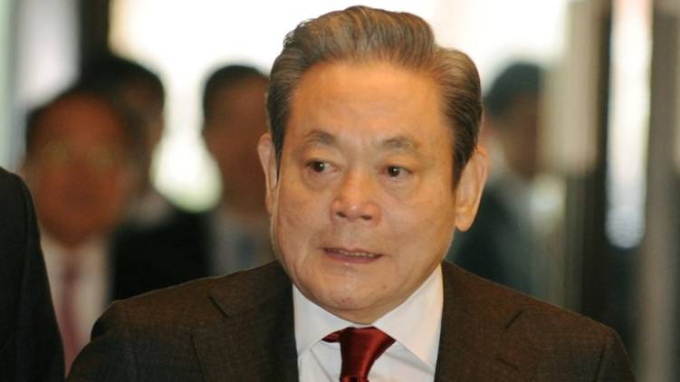 samsung chairman passes away