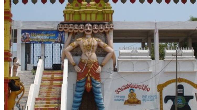 temple were ravana is worshipped
