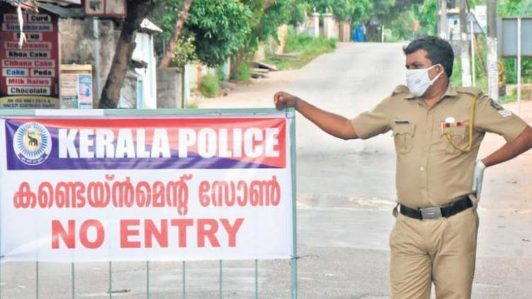 thrissur two regions critical containment zone