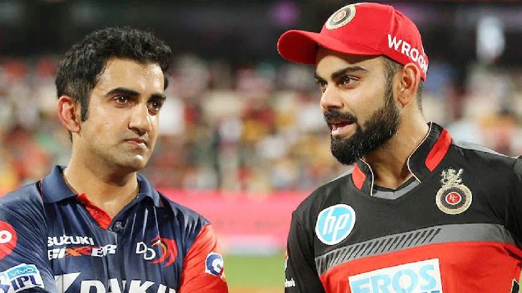 virat kohli gautam gambhir