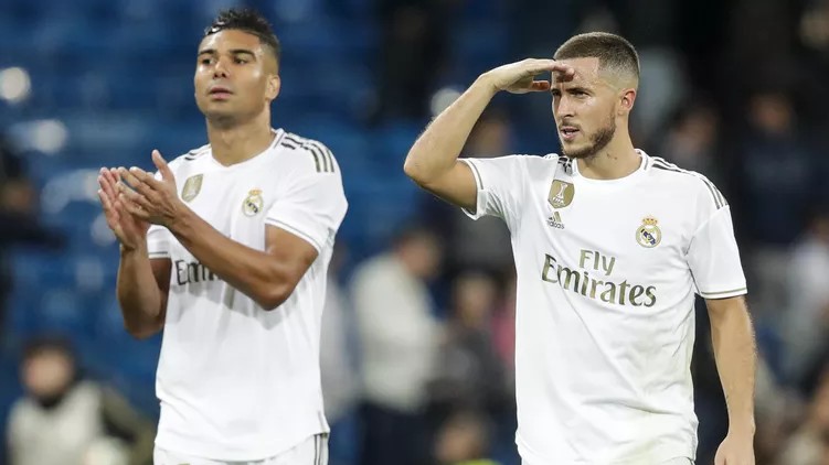 Eden Hazard Casemiro coronavirus