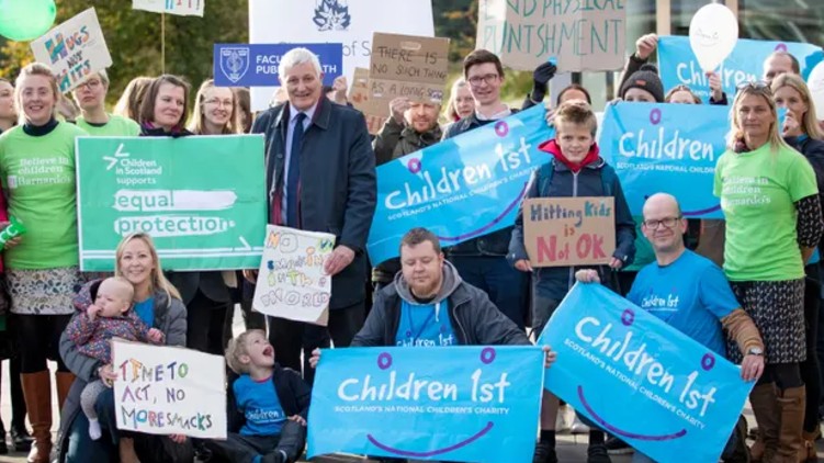 Scotland ban smacking children