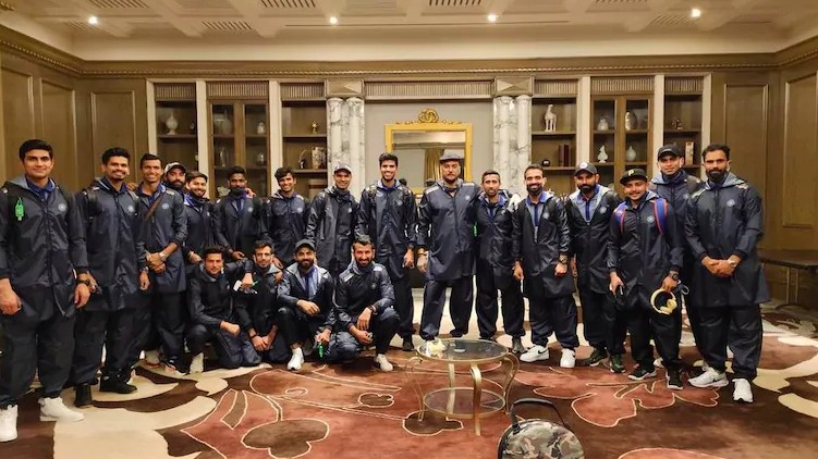 Team India leaves Australia
