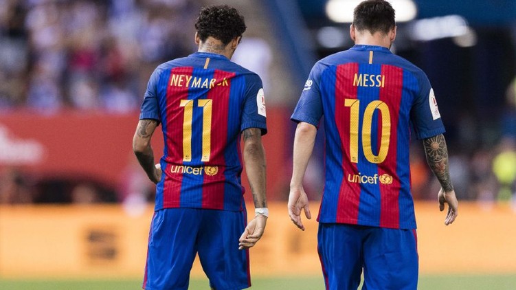 lionel messi barcelona neymar