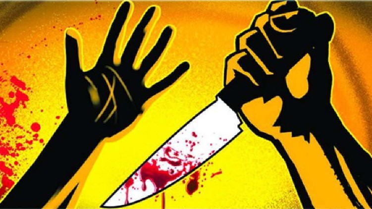 man stabs neighbor death
