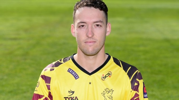 cricketer working delivery boy