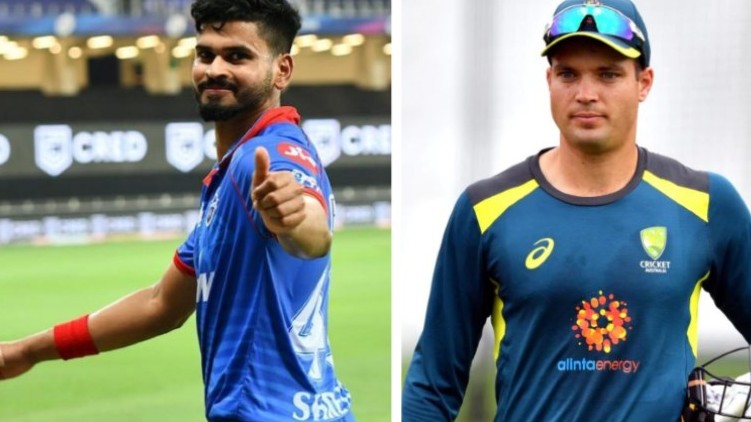 Shreyas Iyer Alex Carey