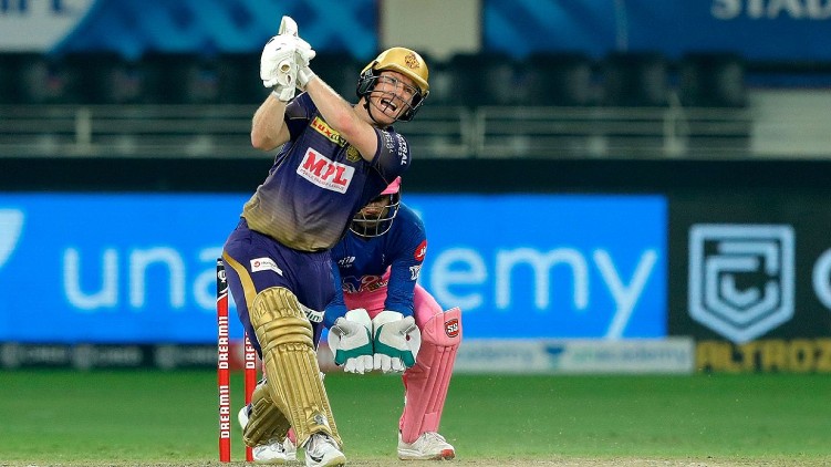 kkr rr ipl innings