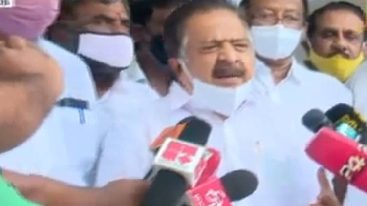 Ramesh Chennithala against Chief Minister Pinarayi Vijayan