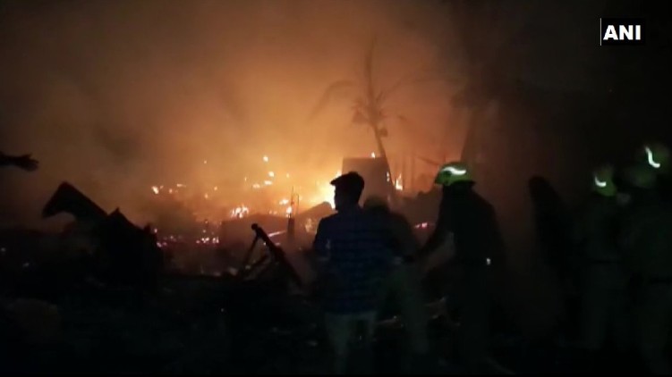 Fire Kolkata Houses Gutted