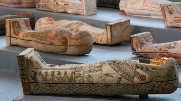 Ancient Treasure Sarcophagi Egypt