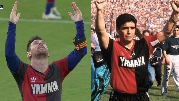 Lionel Messi Maradona barcelona