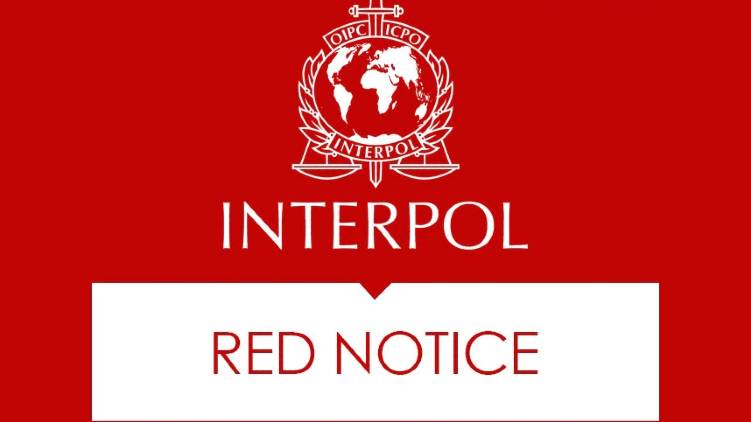red corner notice against Egyptian native