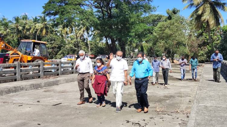 tirur approach road construction begun