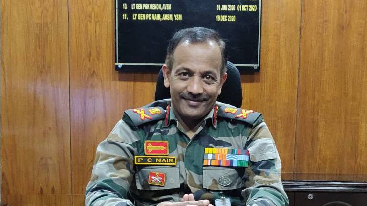 pradeep nair army recruitment director general