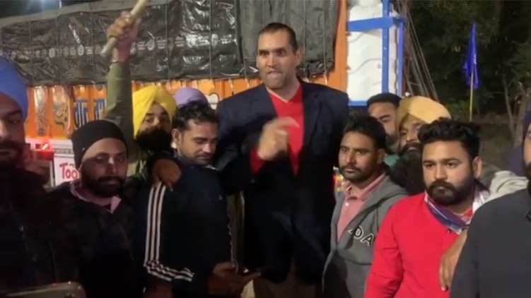 Great Khali Farmers Protest